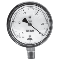 Winters Instruments Low Pressure Gauge, PLP